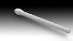 Load image into Gallery viewer, Mecodont Glass Fiber Parallel Sided Post No 6, White
