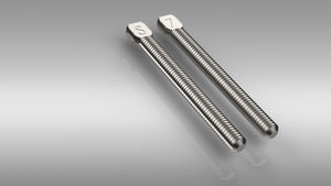 Mecodont Stainless Steel Parallel Sided Post No 7Blue