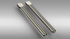 Mecodont Titanium Parallel Sided Post No 7, Blue