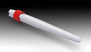 GLASSIX+plus Refill No 3: ø1.8-ø0.9, Red
