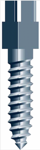 Dental Titanium Conical Cross Head Screw Posts Refill S3