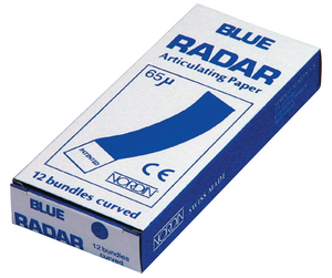 Blue Blue Radar Articulating Paper Curved, 60 MY